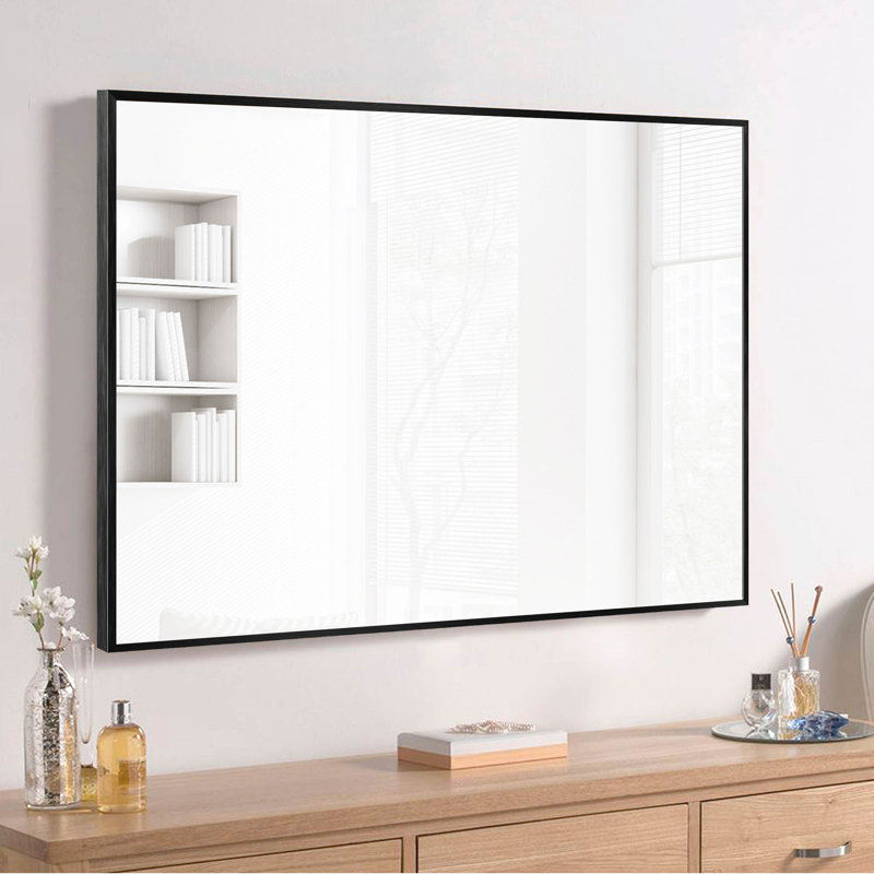 Miroir Blehm, Noir, 38 po x 26 po