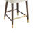 Upholstered Low Back Counter Stool with Solid Wood Legs-119721202