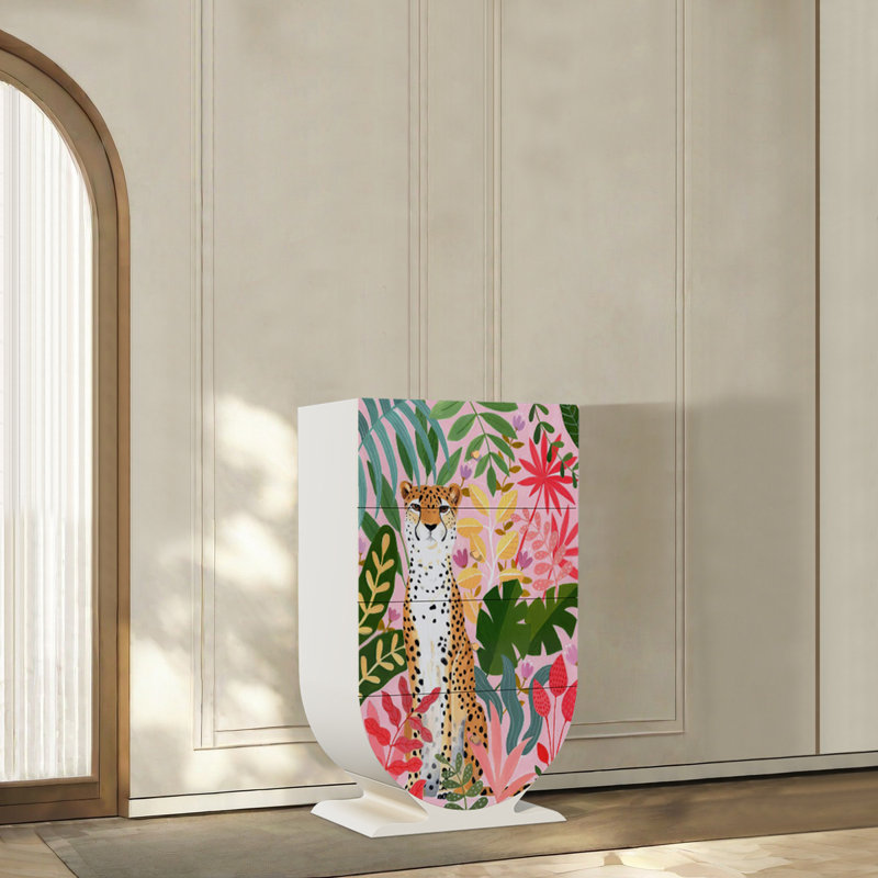 Armoire décorative américaine simple et moderne, Ivoire blanc
