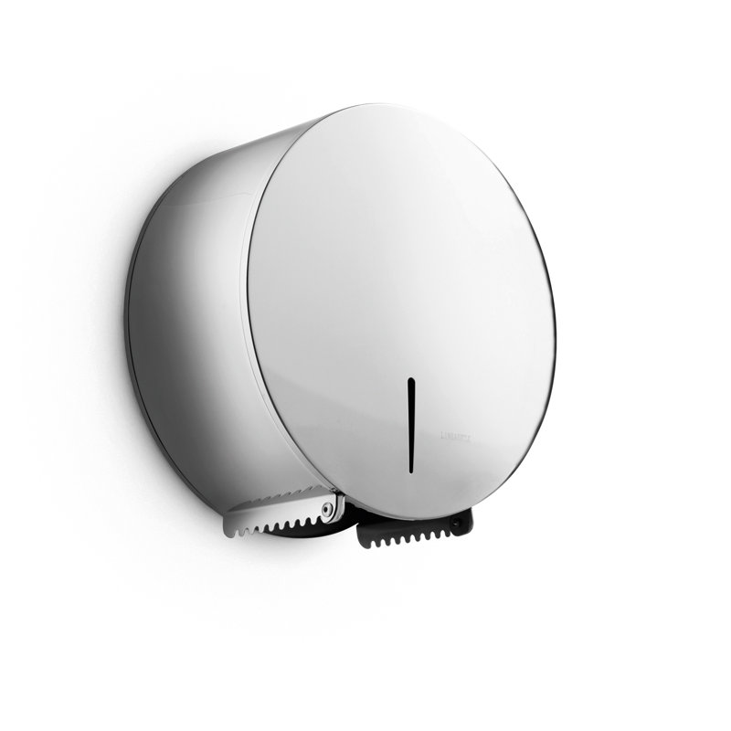 Otel 5.1" x 10.2" Jumbo Reroll Toilet Paper Dispenser in Stainless Steel