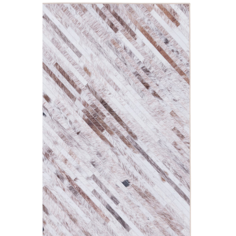 Aurelea Performance Machine Washable Geometric Rug, Rectangle 9' x 12'