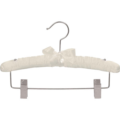 Patère pour enfants en satin avec pinces