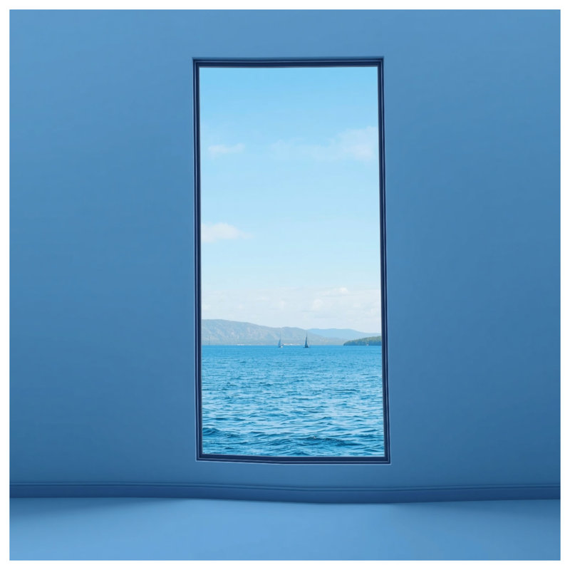 Rideaux de douche Ocean View, L 70 po x H 84 po