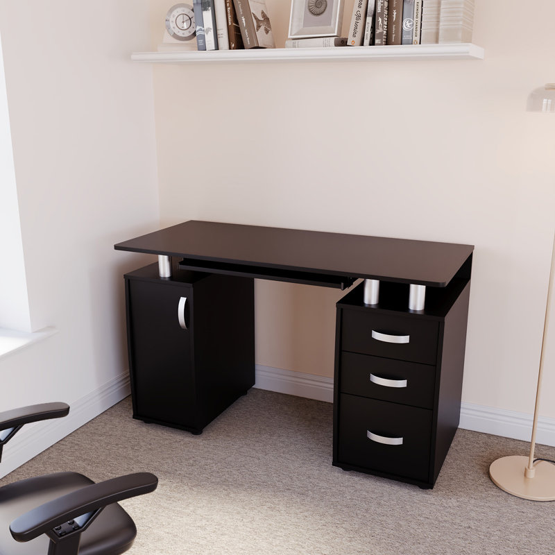 Muskoka Computer Desk, Black
