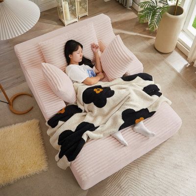 Chaise longue avec coussin moelleux