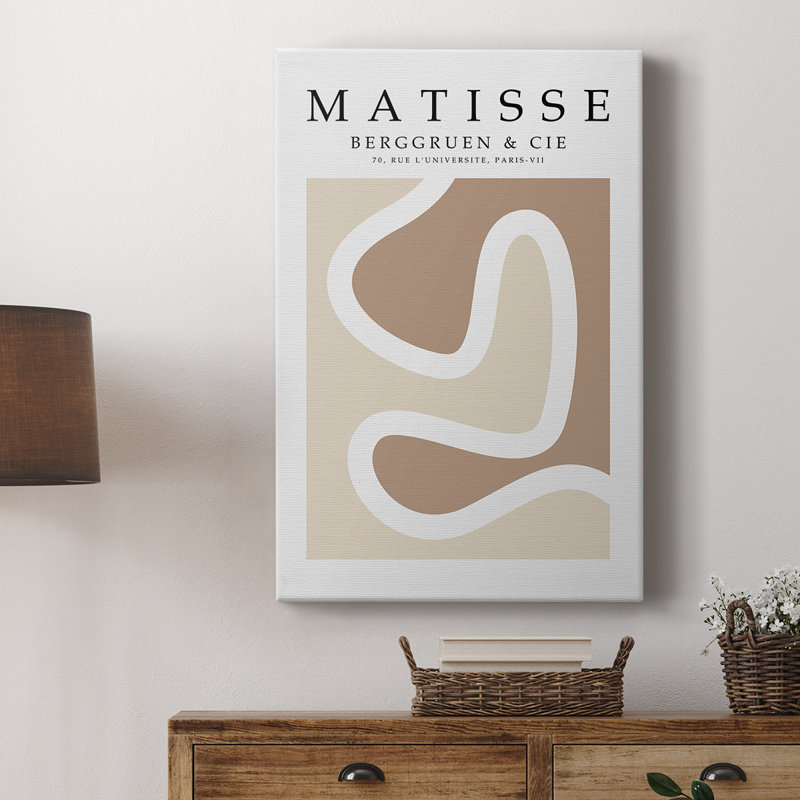 Matisse CECXLVI, reproduction d'art encadrée sur mesure, galerie Cavas, H 12 po x l 8 po