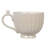 Round Stoneware Fluted Mugs