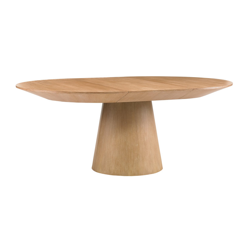 Discus Oval Solid Wood Dining Table