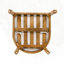 Ensemble de 2 chaises d'extérieur en bois d'acacia avec coussins