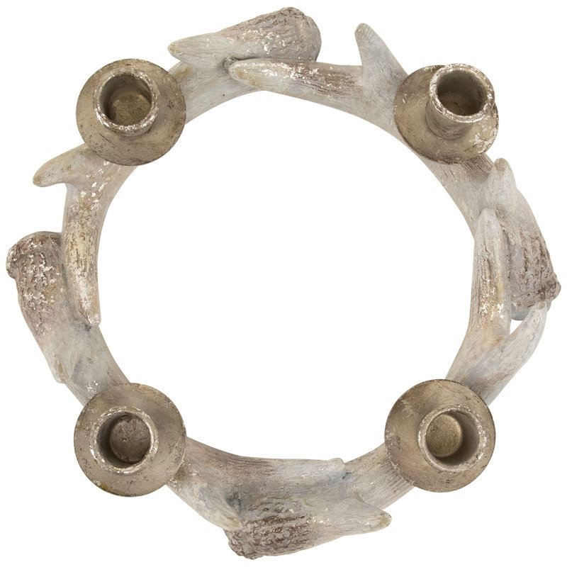 3'' H Resin Tabletop Candelabra