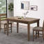 Table de salle à manger en bois à hauteur de comptoir: P 35 po x l 59,1 po x H 36,5 po-114223270