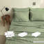 Ensemble de draps 100% lin, 6 pièces de draps en lin naturel français-115229685-115229687