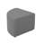 Upholstered Pie Ottoman 12" Height-101933878