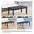 Solid Wood Teak Outdoor Coffee Table-114983544