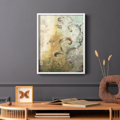Enchanted Garden I Framed Print - Solid Wood