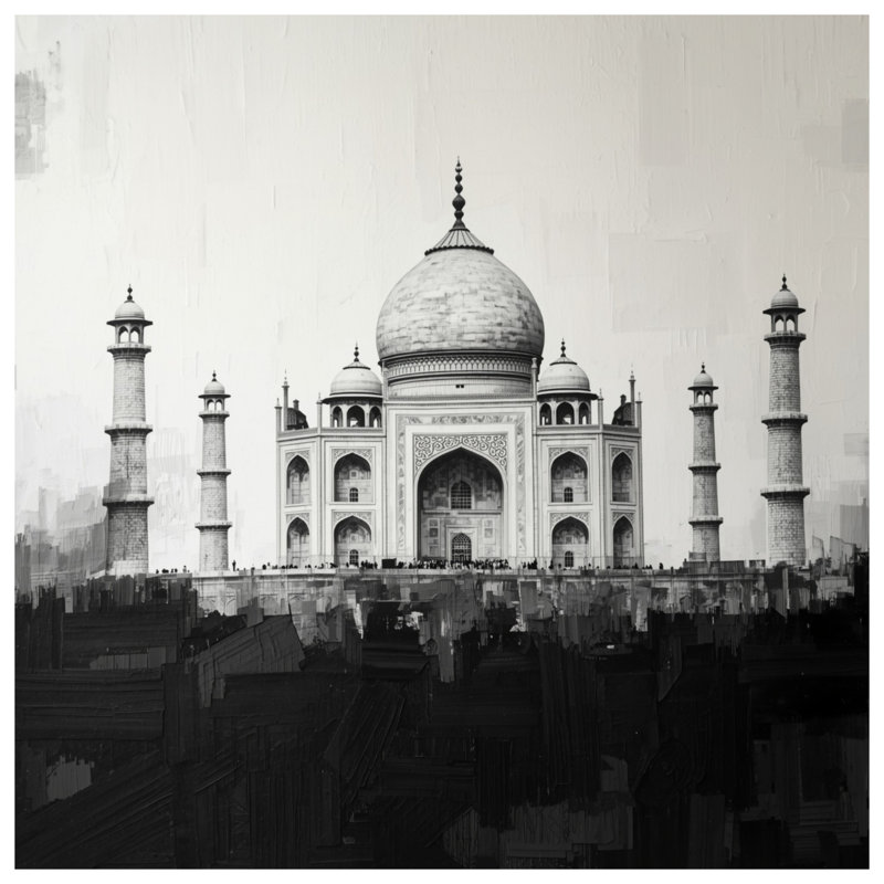 Tapis de bain Taj Mahal, L 34 po x L 21 po