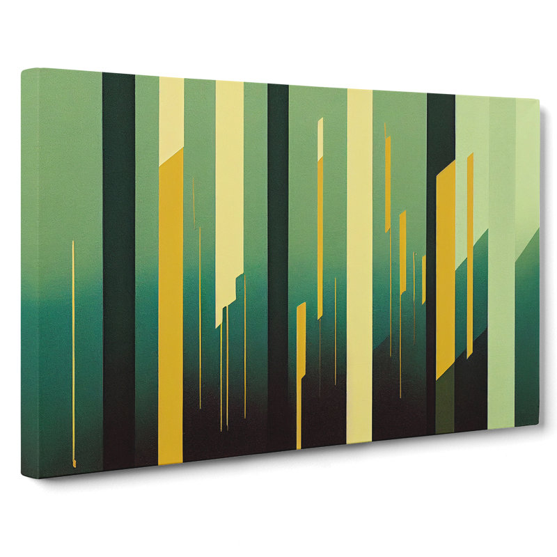 Evocative Modern Abstract - Wrapped Canvas, 50cm H x 76cm W x 3cm D