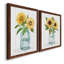 Sunny Day I - Ensemble de 2 peintures sur toiles encadrées-1010119194-1010119199