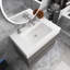 30 po Meuble-lavabo simple mural avec plateau-1372405759