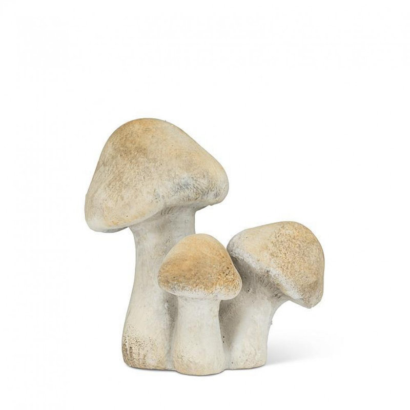 Figurine petite grappe de trois champignons