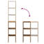 Aimi 80 cm H x 30 cm W Bookcase-724579725