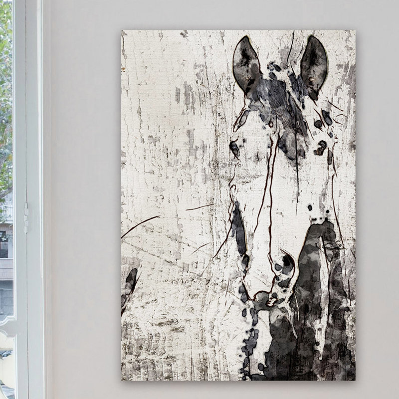 French Kiss by Irena Orlov - Wrapped Canvas Painting, 91 cm H x 61 cm W x 3.81 cm D