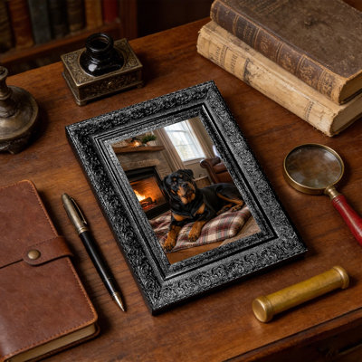 11" x 14" Black 1PC Everyday Picture Frame for Wall and Tabletop Display