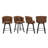 Swivel Upholstered Counter Stool-449448658