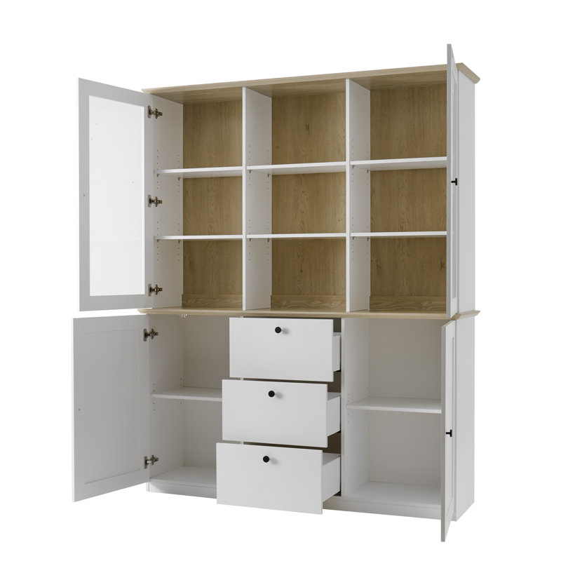 164 cm W Dining Hutch