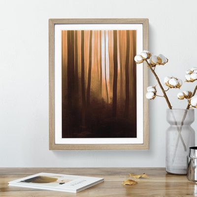 Autumnal Forest No.3 - Single Picture Frame Print