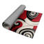 Tapis intérieur et extérieur Scarlet Fracture-724800136