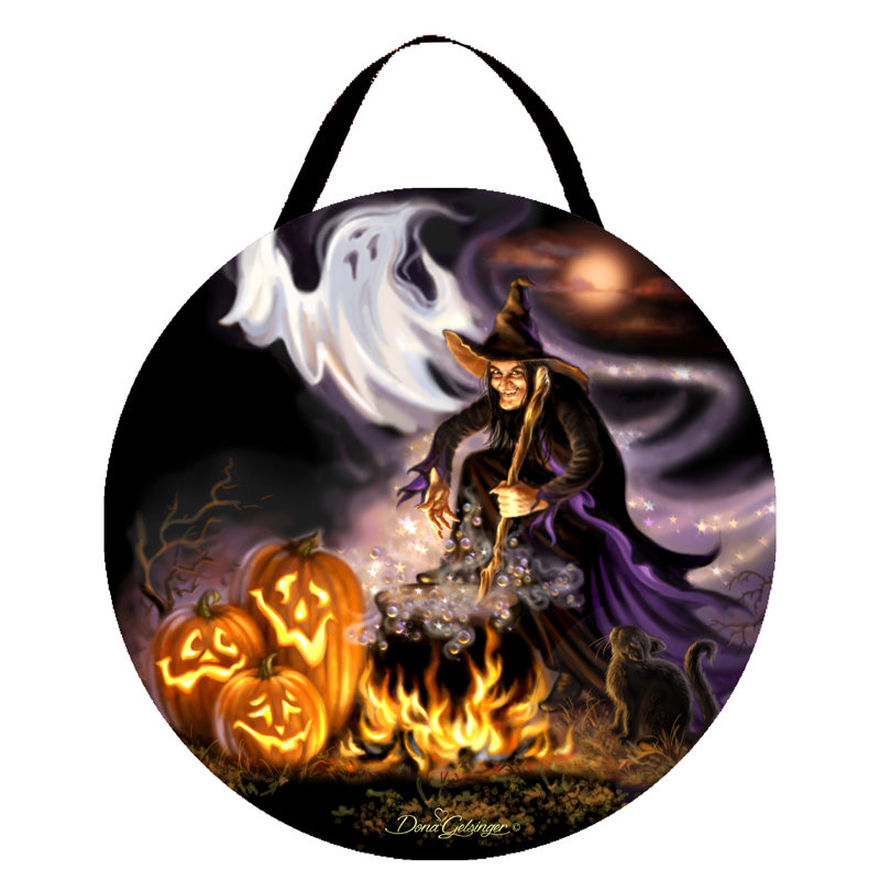 The Holiday Aisle® - Witch Cauldron LED Ornament