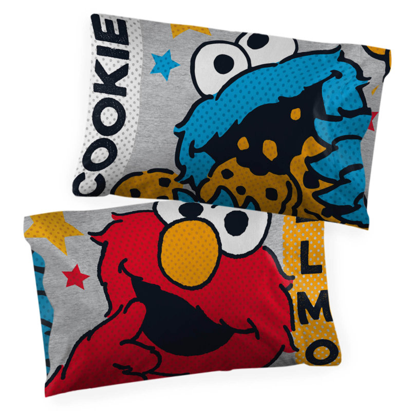 Sesame Street 2 pack Pillowcase