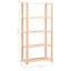 Palombo 80cm W Solid Wood Shelving Unit