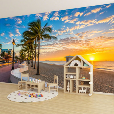 Papier peint adhésif auto-adhésif moderne pour la chambre à coucher Peel and Stick L 69 po x l 96 po