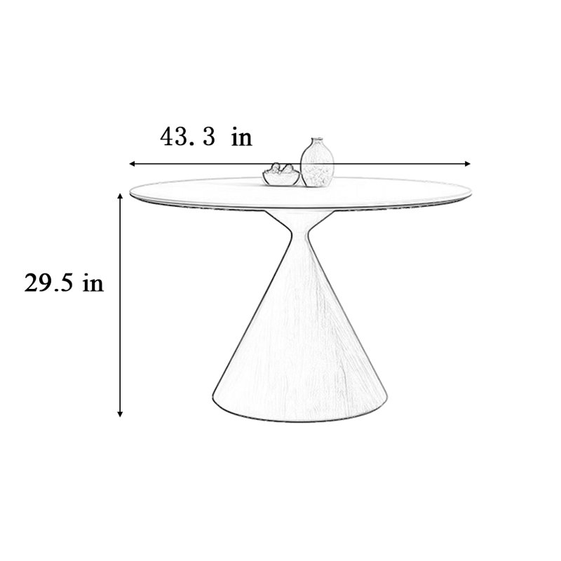 Fondon, 29.5"H x 43.3"L x 43.3"W