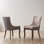 Chaise d'appoint rembourrée à oreilles Wing (ensemble de 2)