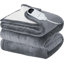 Couverture chauffante pour l'hiver, couverture électrique en flanelle douce avec 4 réglages de temps, 6 réglages de chauffage-102238476-102238486