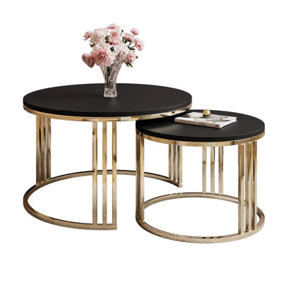 Clemont Double Pedestal Coffee Table