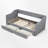 Upholstered Daybed With Trundle-817377542