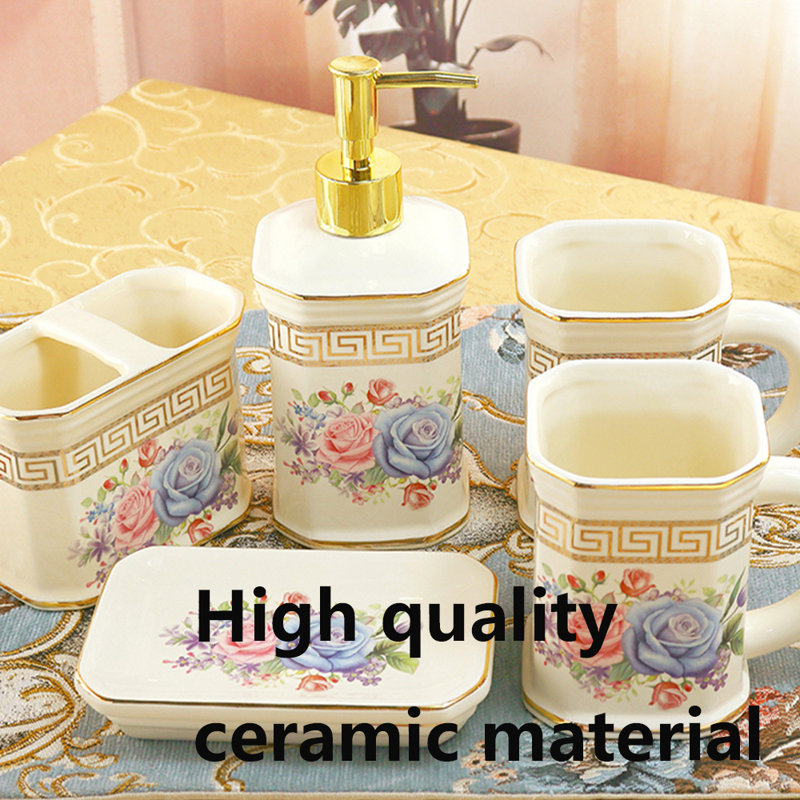 Ensemble d'accessoires de salle de bain Maliky