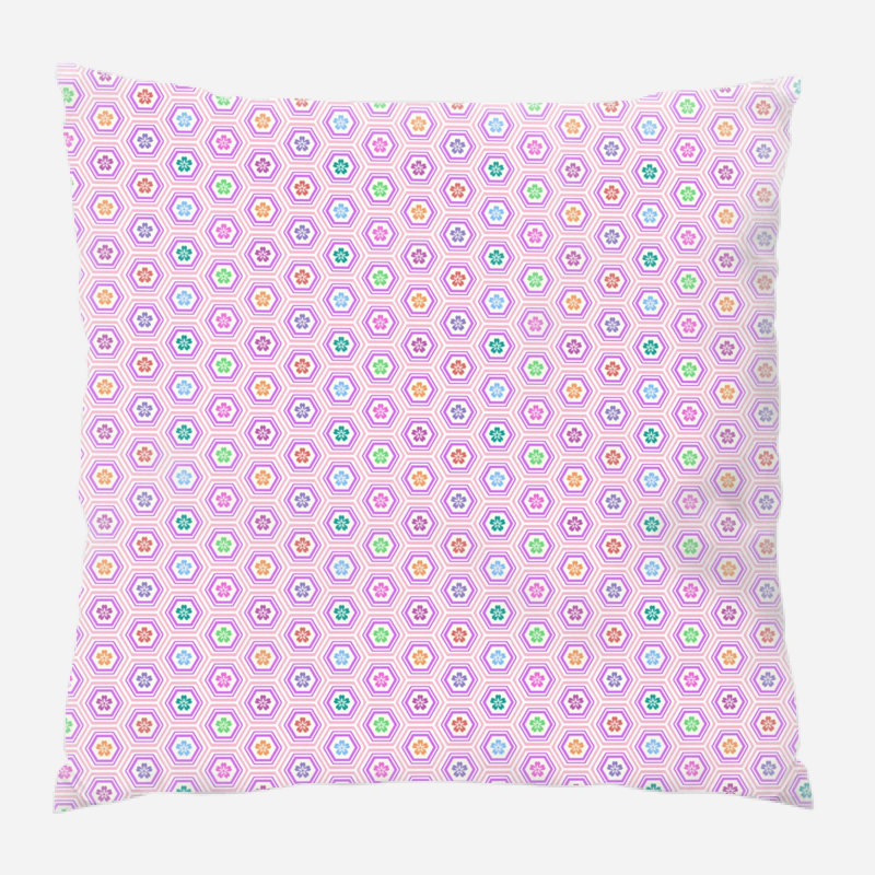 Coussin décoratif unidirectionnel Hickok, Intérieur, Rose