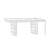 Madison Solid Wood Double Pedestal Dining Table