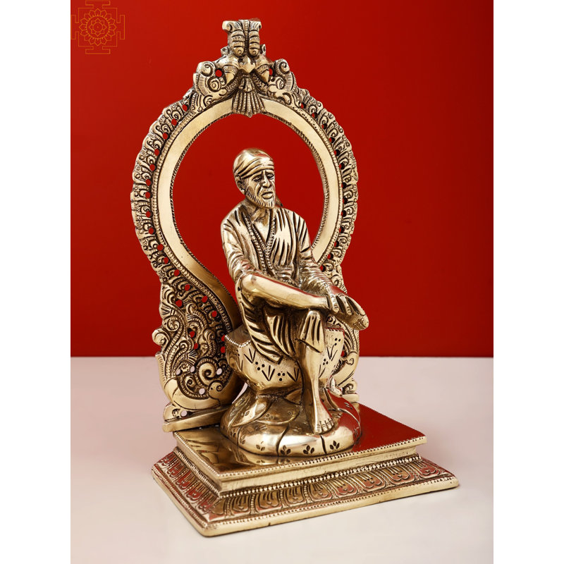 Shirdi Sai Baba 9 "avec Kirtimukha Prabhavali