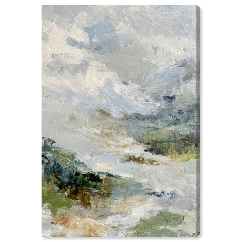 "Mountain Mist", reproduction d'art sur toile par Art Remedy, galerie tendue, 10 x 15, H 15 po x l 10 po, Canvas Unframed
