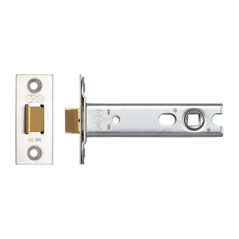 Tubular Architectural Bolt, 6cm H x 2.5cm W x 10.2cm D