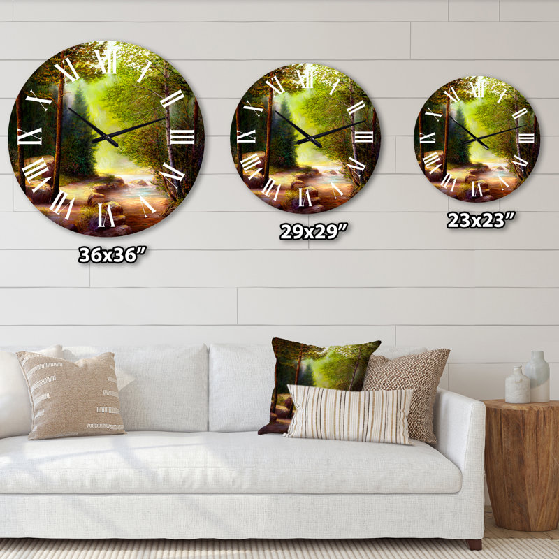 Horloge murale Lake House, Grand