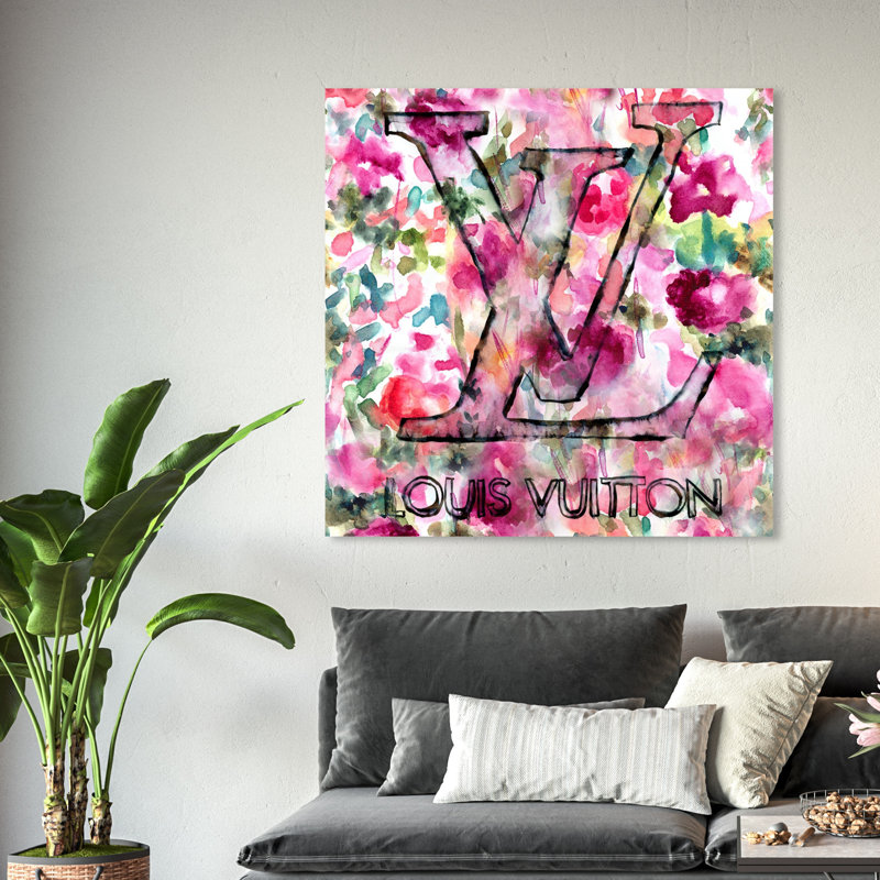 «LV Garden», impression sur toile, H 20 po x l 20 po
