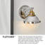 Kyoto 2 Light Seeded Dimmable Vanity Light