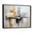 Black Floater Framed